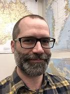 Dan Mandeville, smiling